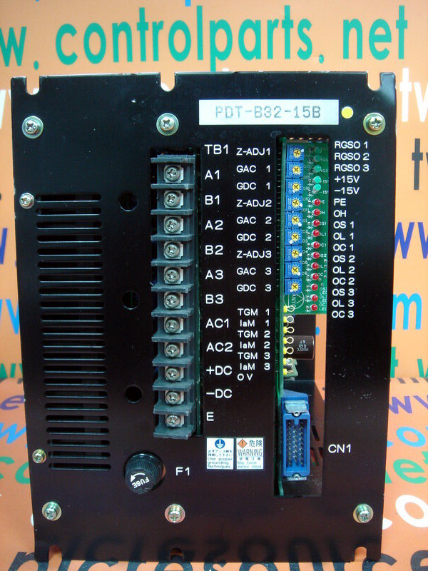 SANYO DENKI PDT-B32-15 - PLC DCS SERVO Control MOTOR POWER SUPPLY